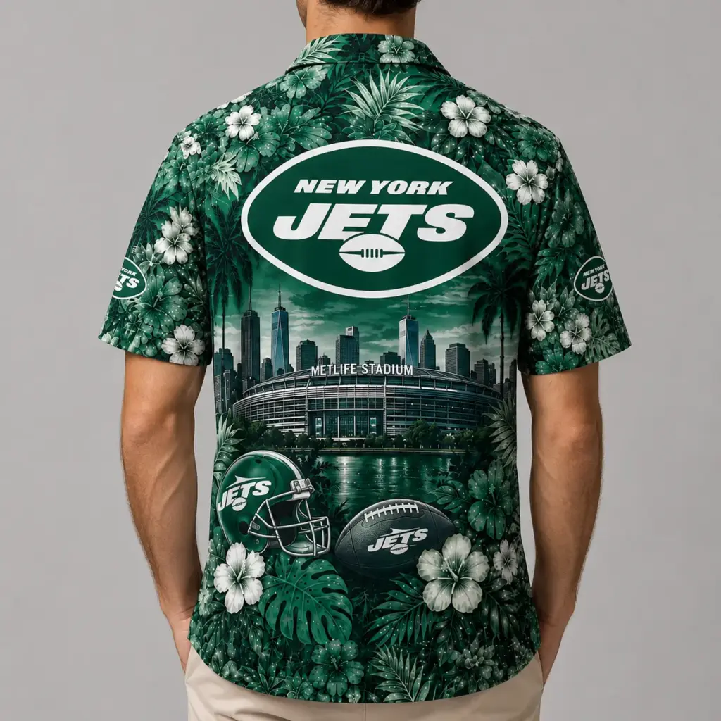 New York Jets Hawaiian Shirt