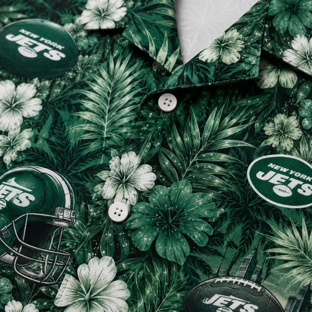 New York Jets Hawaiian Shirt