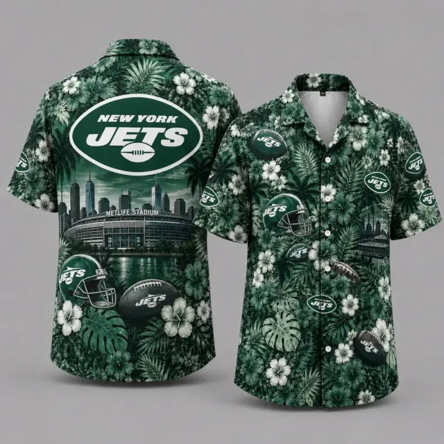 New York Jets Hawaiian Shirt