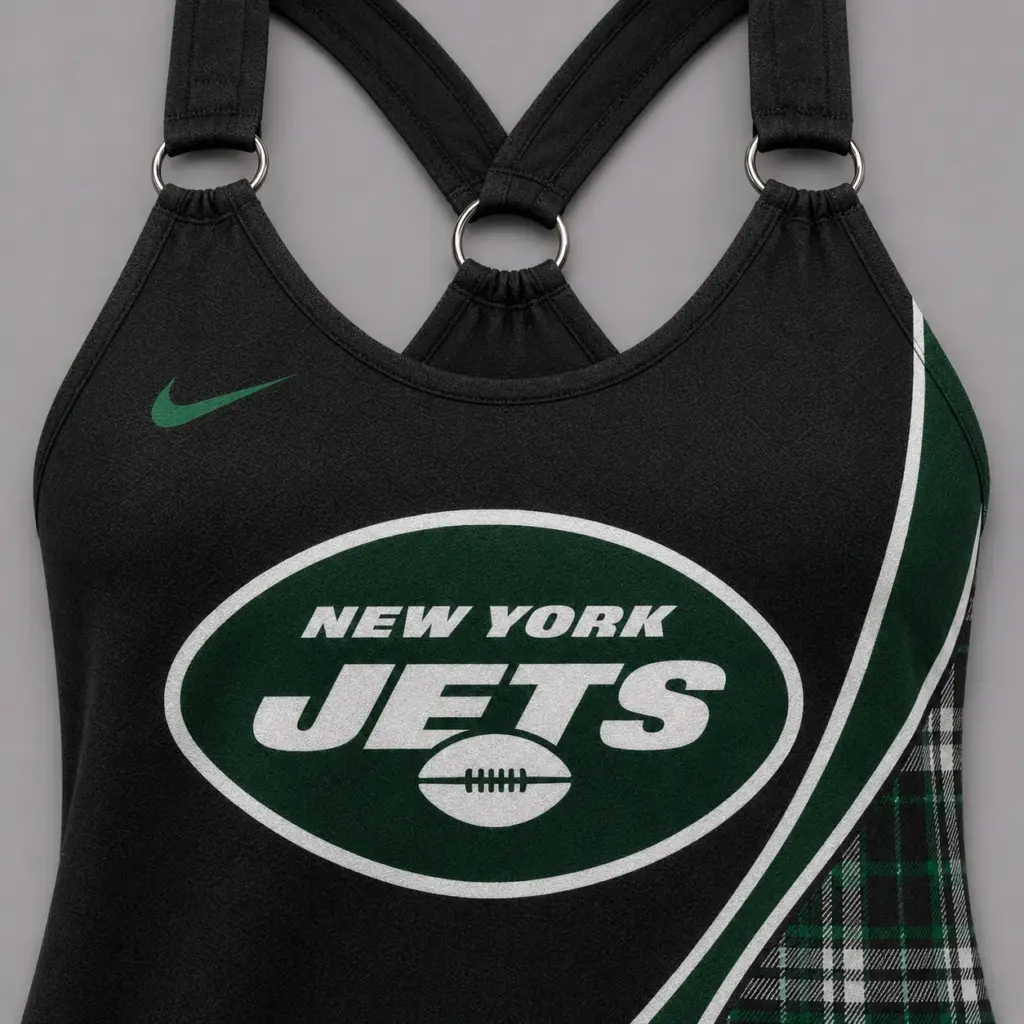 New York Jets Women’s Ring Strap Tank Top