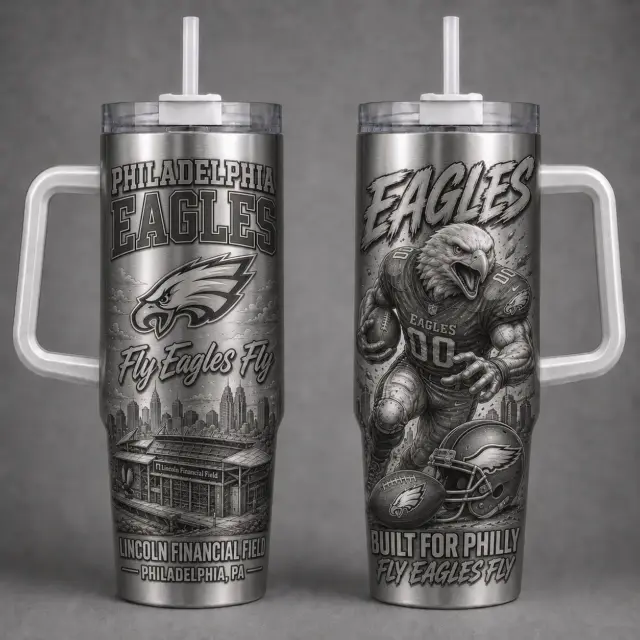 Philadelphia Eagles 40oz Stanley Tumbler