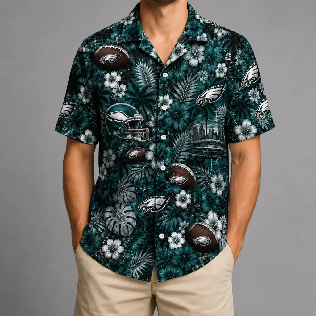 Philadelphia Eagles Hawaiian Shirt