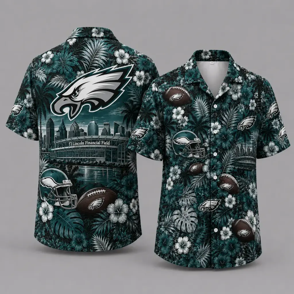 Philadelphia Eagles Hawaiian Shirt