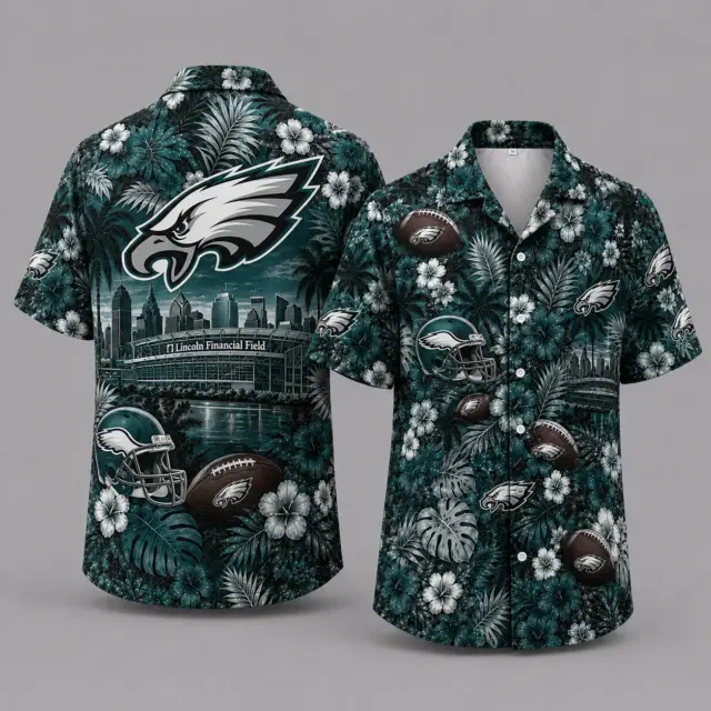 Philadelphia Eagles Hawaiian Shirt