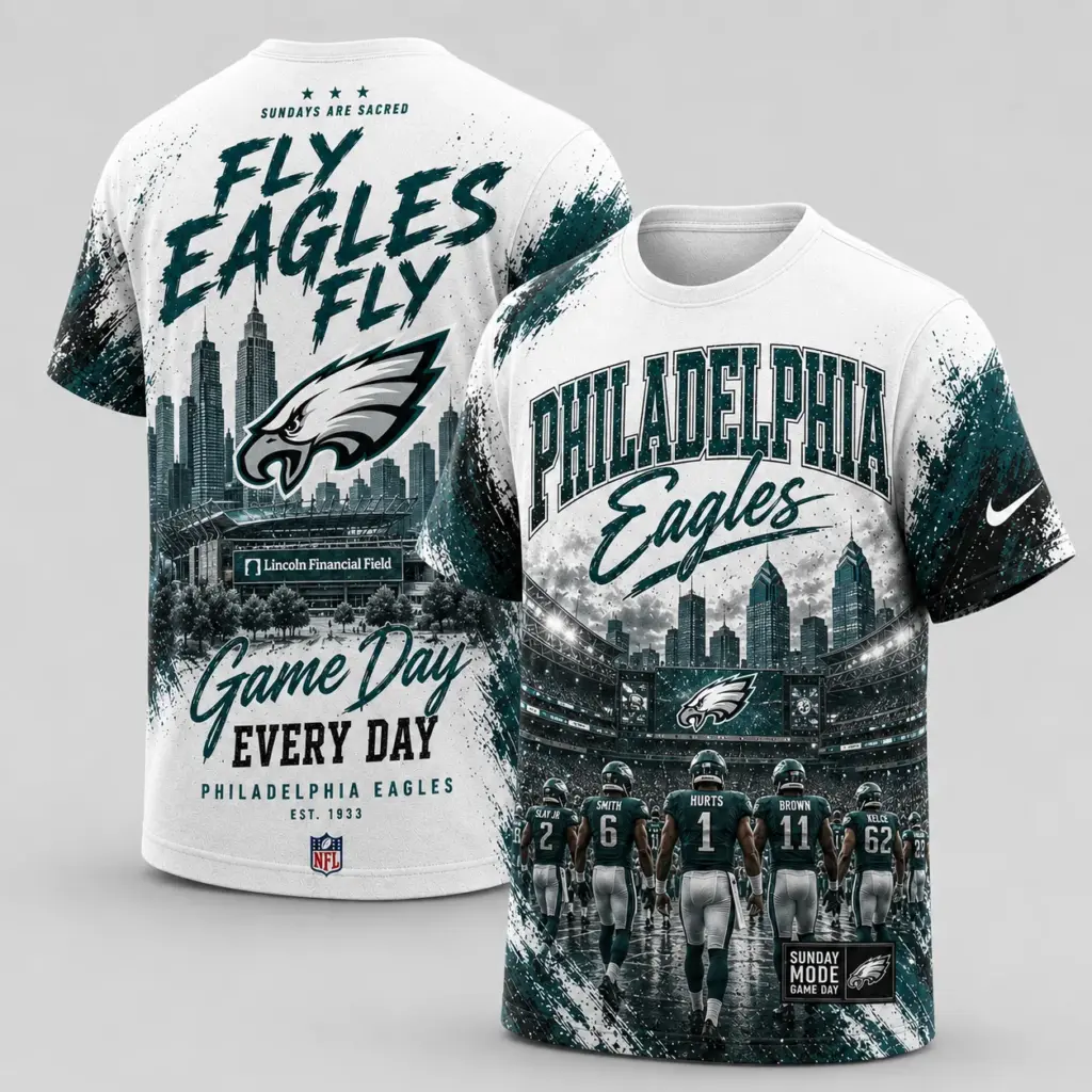 Philadelphia Eagles Game Day Every Day T-shirt