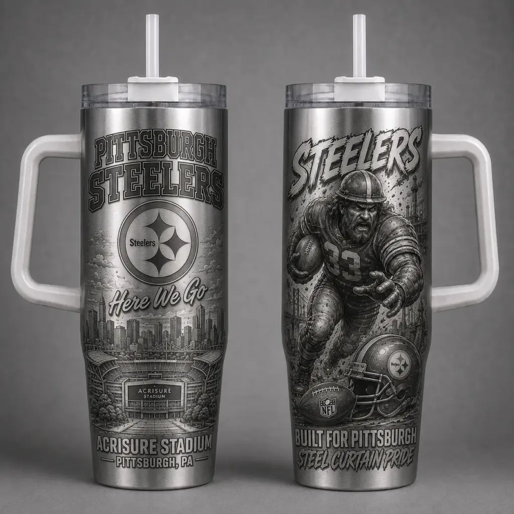 Pittsburgh Steelers 40oz Stanley Tumbler