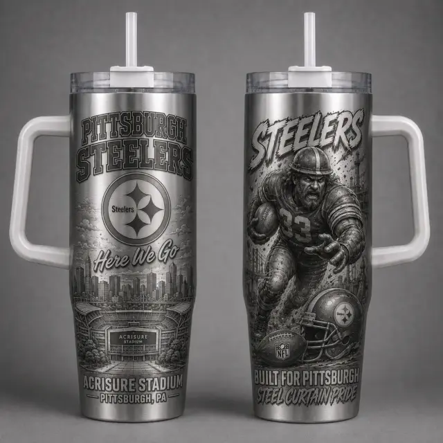 Pittsburgh Steelers 40oz Stanley Tumbler