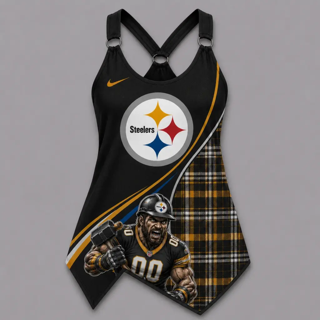 Pittsburgh Steelers Women’s Ring Strap Tank Top
