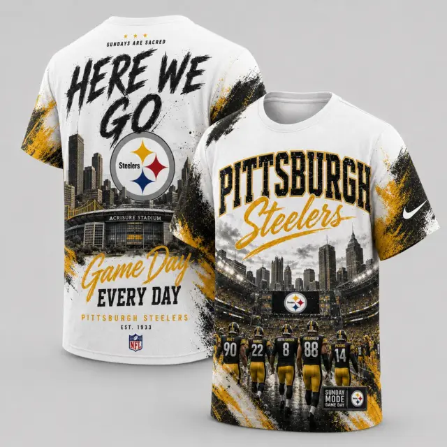 Pittsburgh Steelers Game Day Every Day T-shirt