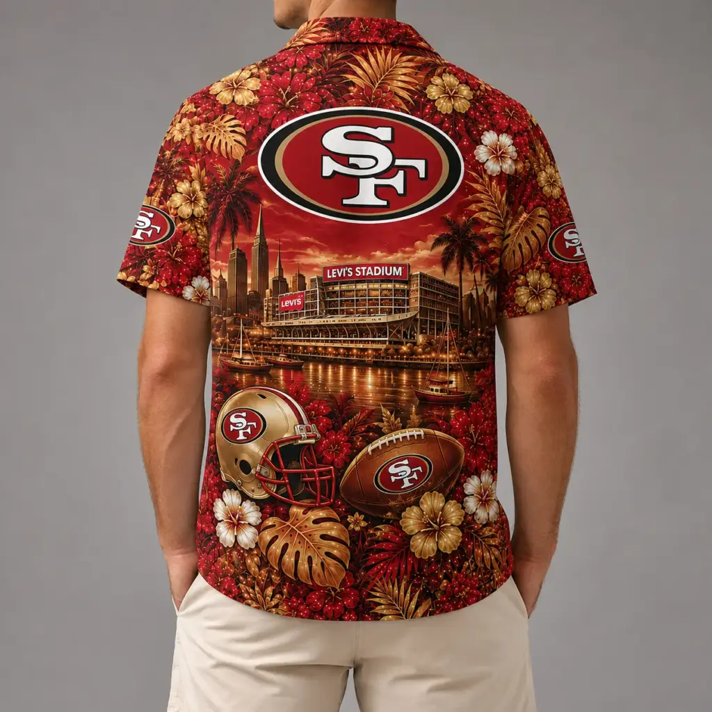 San Francisco 49ers Hawaiian Shirt
