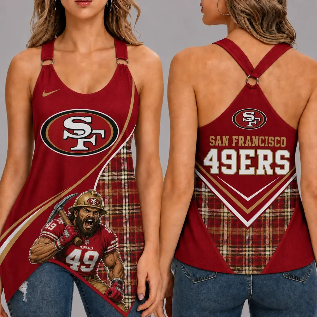 San Francisco 49ers Women’s Ring Strap Tank Top
