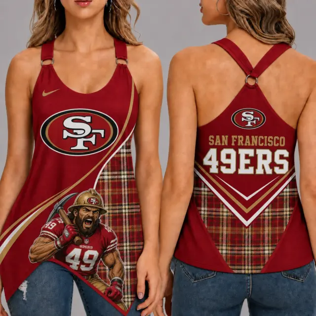 San Francisco 49ers Women’s Ring Strap Tank Top