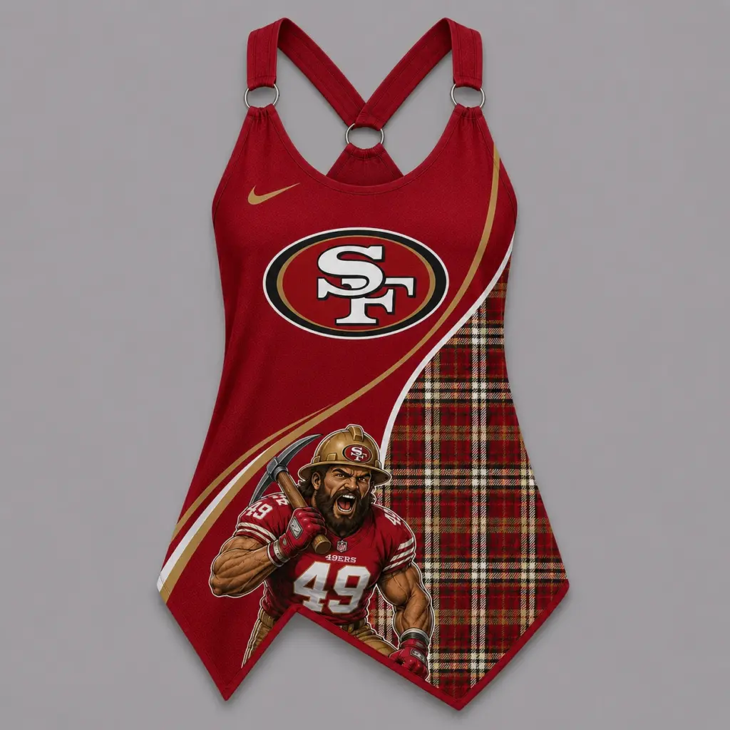 San Francisco 49ers Women’s Ring Strap Tank Top