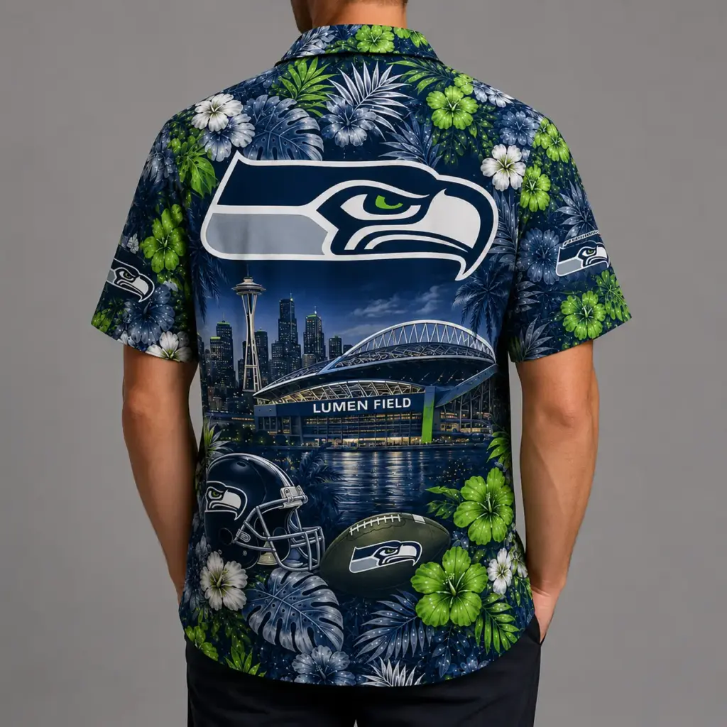 Seattle Seahawks Hawaiian Shirt