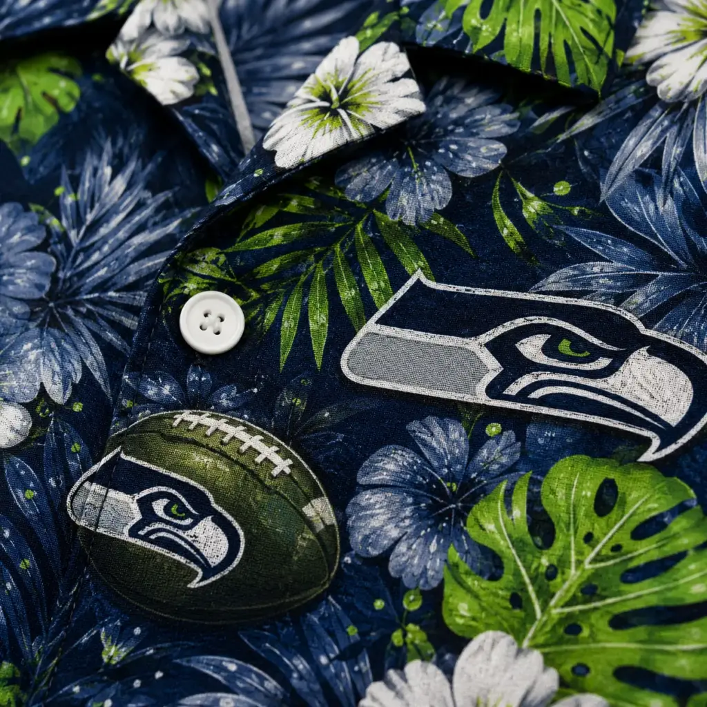 Seattle Seahawks Hawaiian Shirt