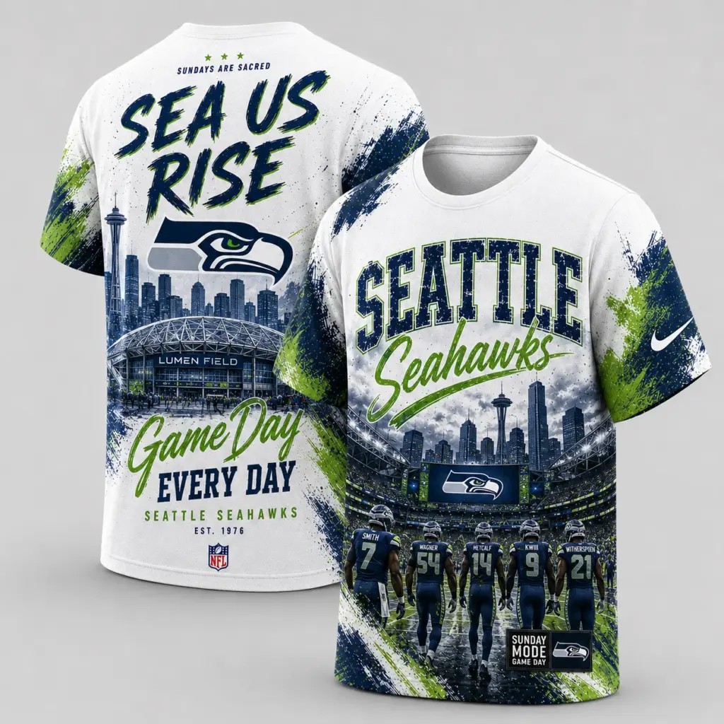 Seattle Seahawks Game Day Every Day T-shirt