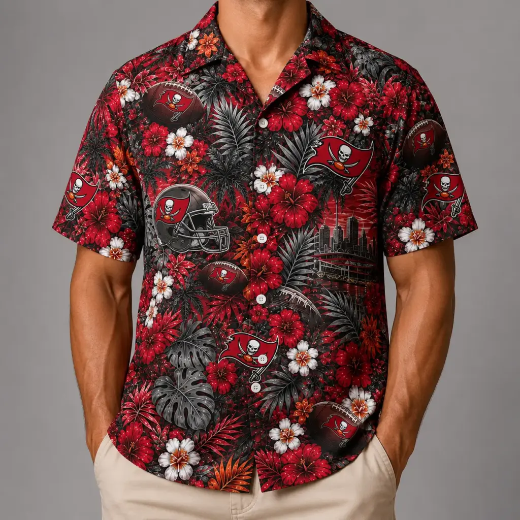 Tampa Bay Buccaneers Hawaiian Shirt