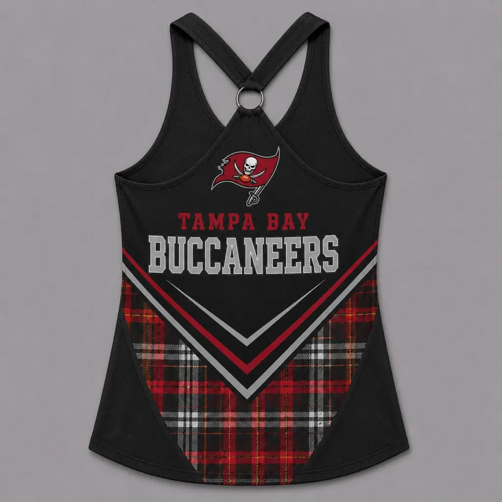 Tampa Bay Buccaneers Women’s Ring Strap Tank Top
