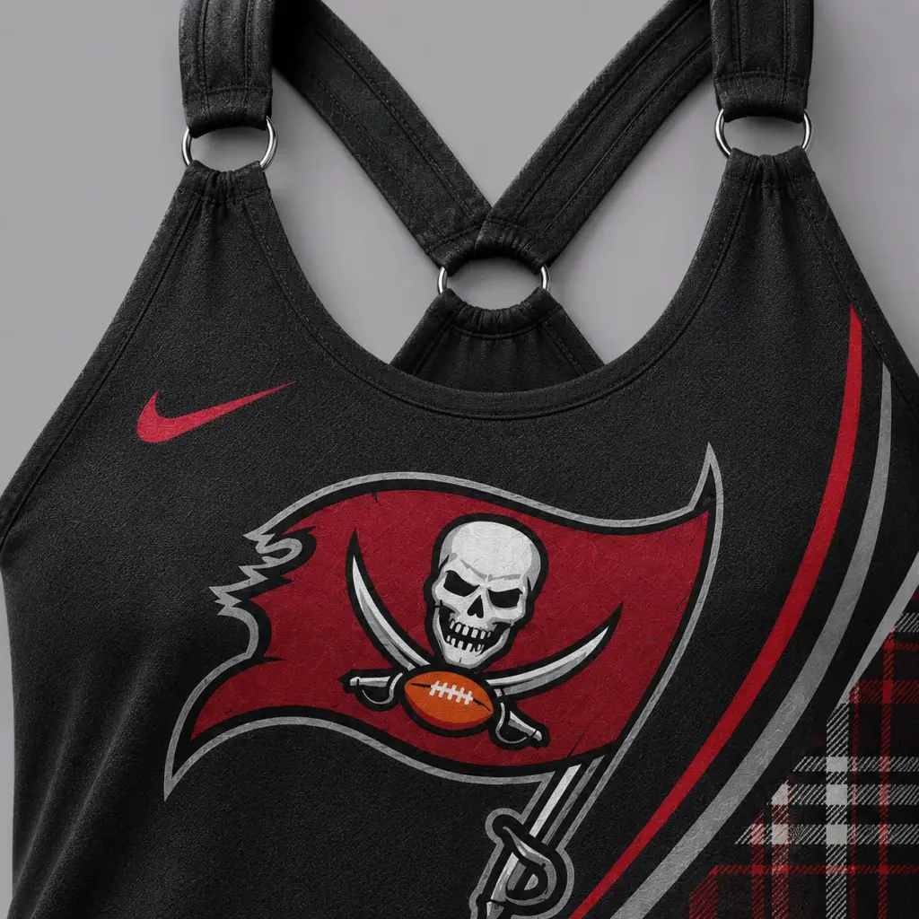 Tampa Bay Buccaneers Women’s Ring Strap Tank Top