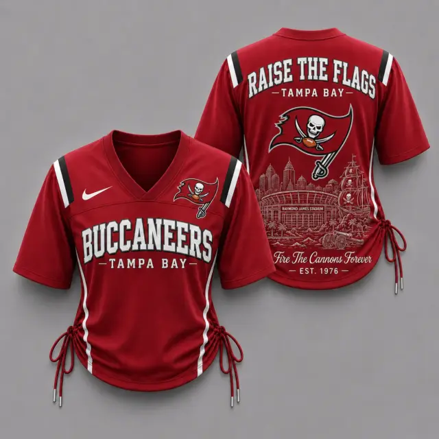 Tampa Bay Buccaneers Women’s Lace-Up Jersey