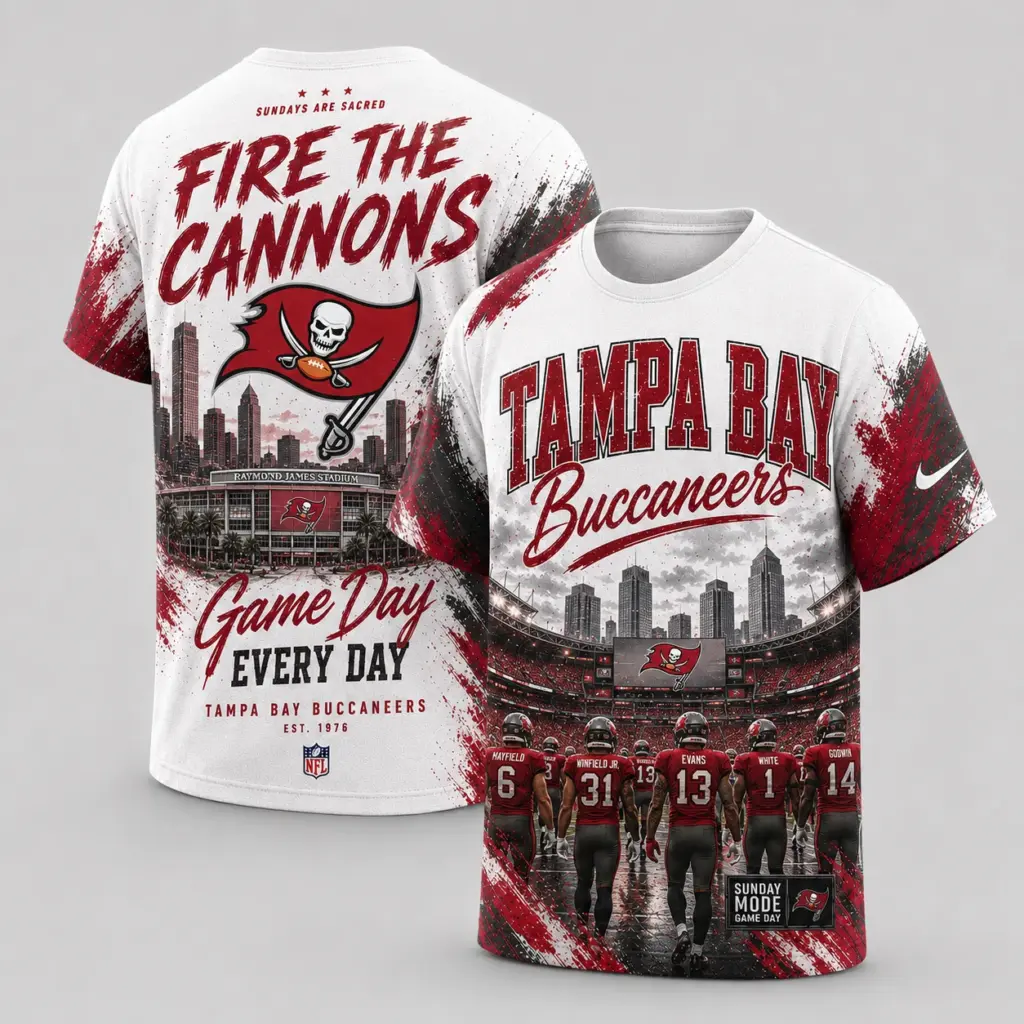 Tampa Bay Buccaneers Game Day Every Day T-shirt