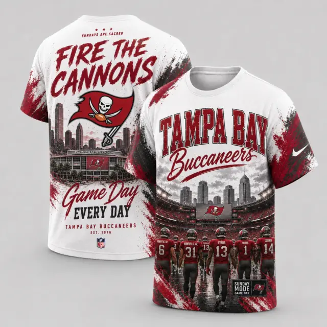 Tampa Bay Buccaneers Game Day Every Day T-shirt