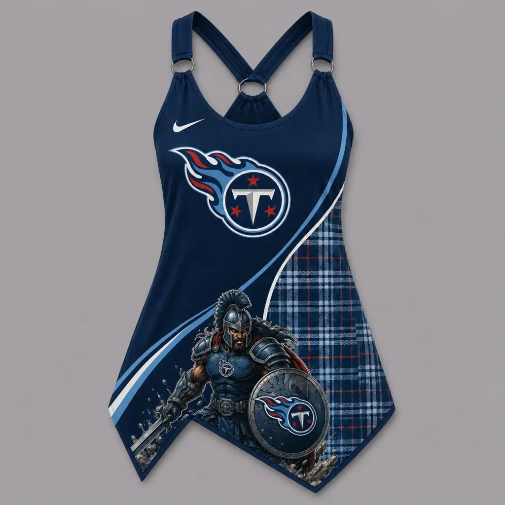 Tennessee Titans Women’s Ring Strap Tank Top