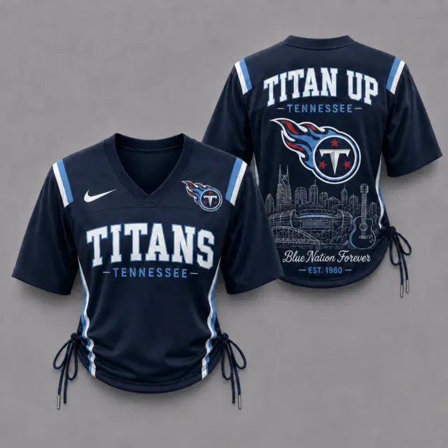 Tennessee Titans Women’s Lace-Up Jersey