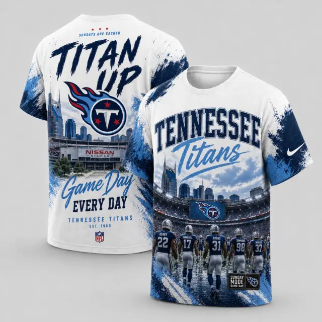 Tennessee Titans Game Day Every Day T-shirt