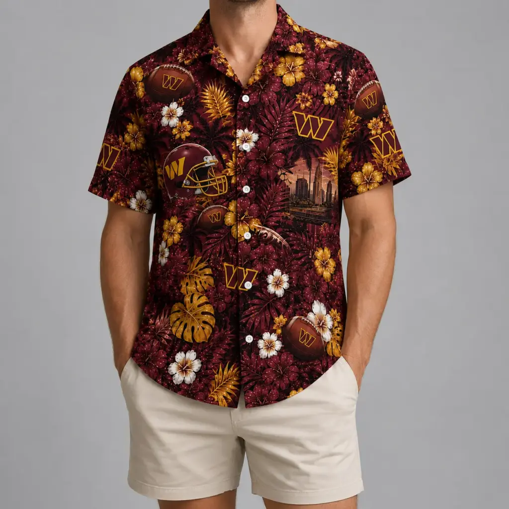 Washington Commanders Hawaiian Shirt