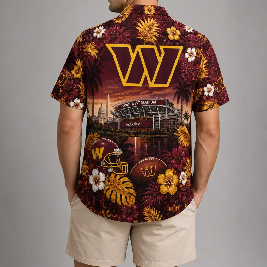 Washington Commanders Hawaiian Shirt