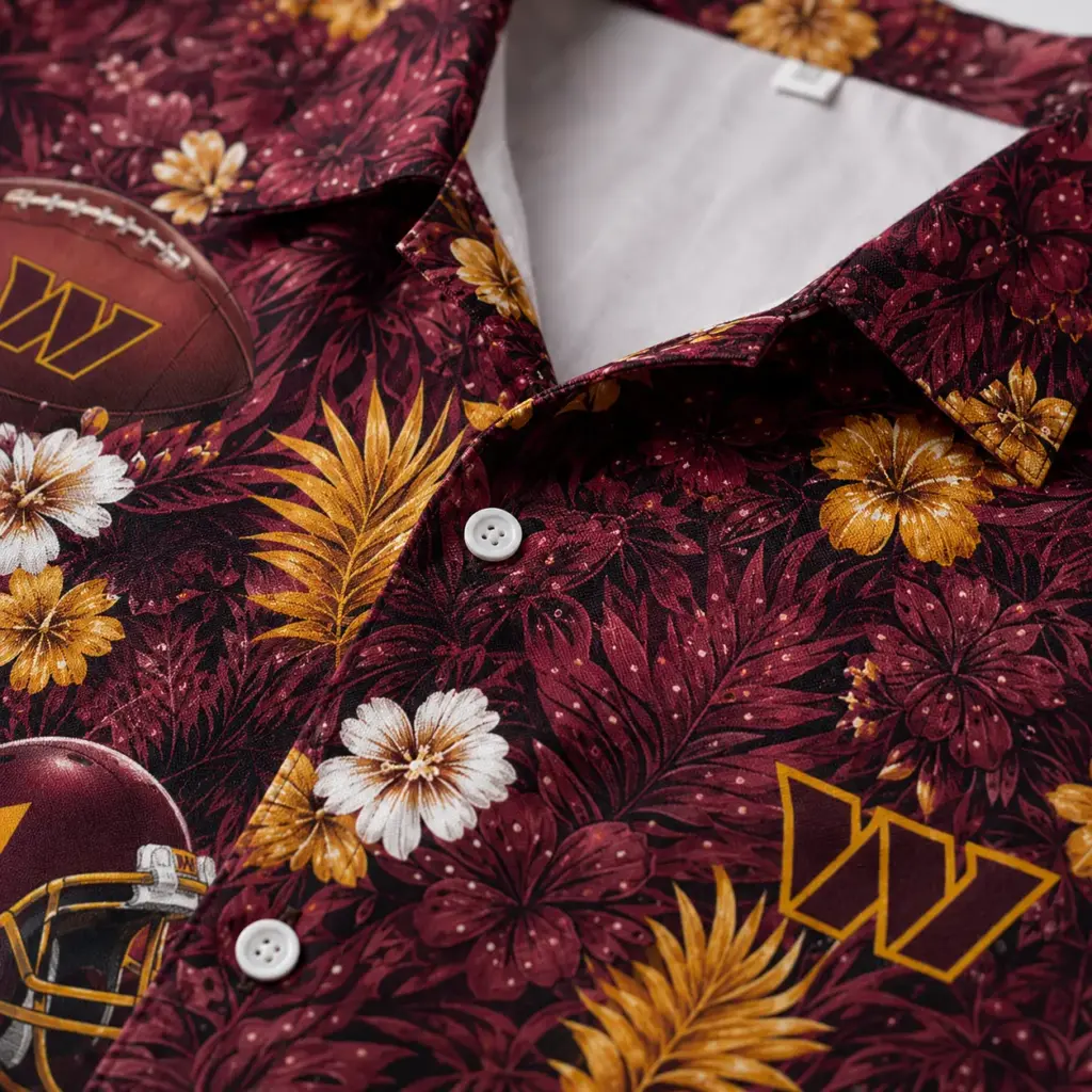 Washington Commanders Hawaiian Shirt