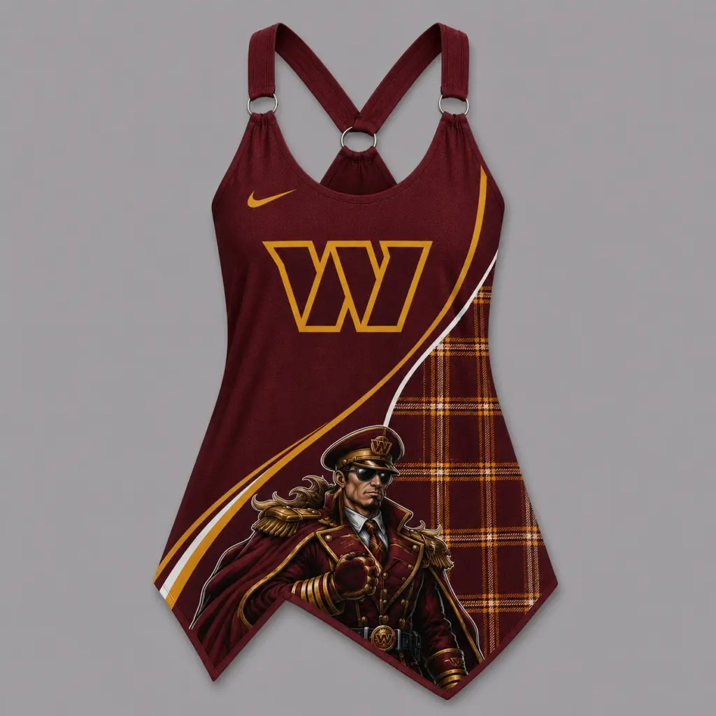 Washington Commanders Women’s Ring Strap Tank Top