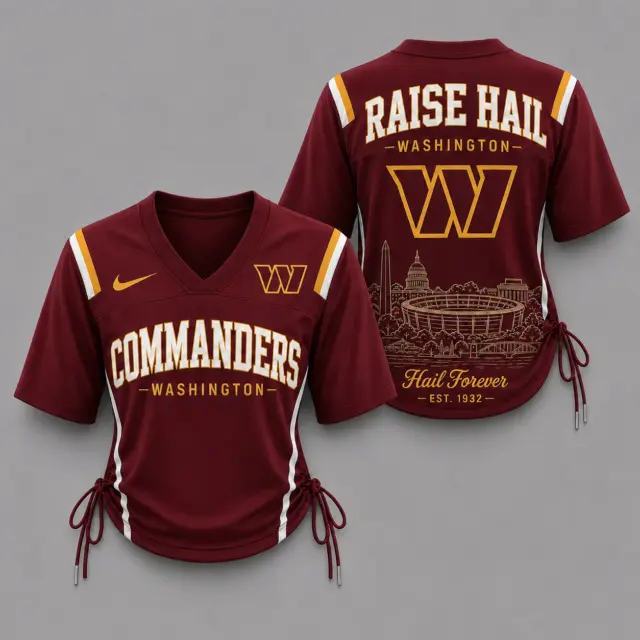 Washington Commanders Women’s Lace-Up Jersey