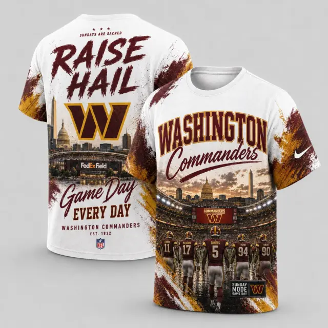 Washington Commanders Game Day Every Day T-shirt